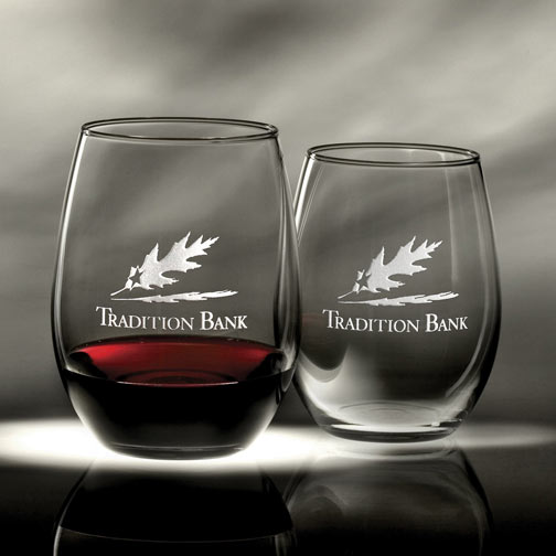 Add that special sparkle to your next event with etched wine glasses.