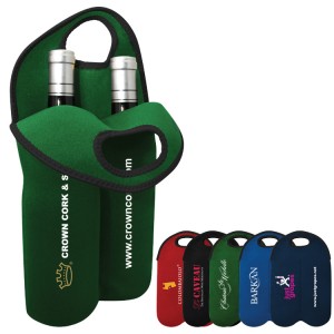 Imprinted Neoprene Wine Tote Imprinted Neoprene Wine Tote