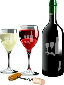 Wine Ad Products Art Logo