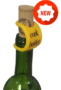 Cork butler keeps your cork handy. Imprinted with your logo, this makes a great handout at wine related events, liquor stores, wine shops, Item cb5